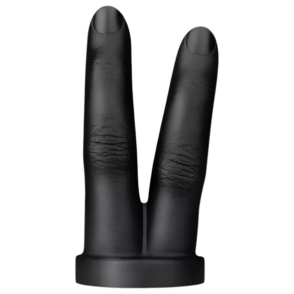 BUTTR - anální dildo dvojité prsty - černé