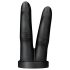 BUTTR Victory - dvojitý anální prstový dildo (černý)