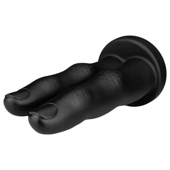 BUTTR - anální dildo dvojité prsty - černé