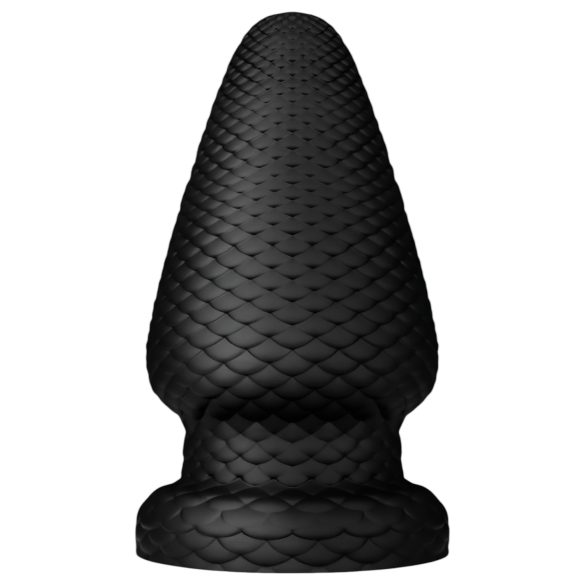 BUTTR Ledový plamen - velký anální kolík (černý)