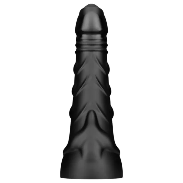 BUTTR Black Hawk - realistický anální dildo - černá