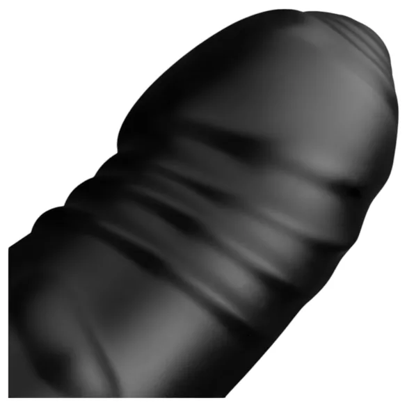 BUTTR Black Hawk - realistický anální dildo - černá