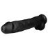 BUTTR - obří realistické dildo - 43 cm - černé
