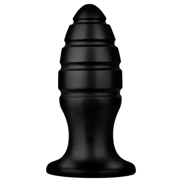 BUTTR Aftershock - obří anální plug (černý) - 23 cm