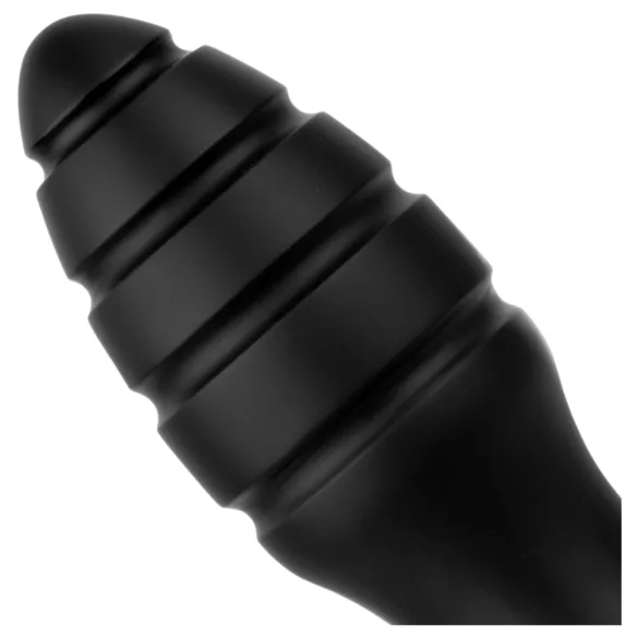 BUTTR Aftershock - obří anální plug (černý) - 23 cm