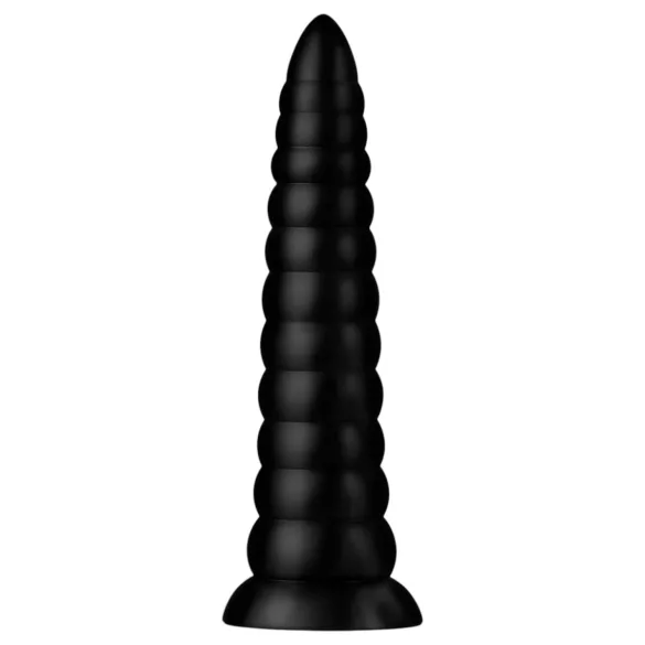 BUTTR Caterpiller - obří anální kolík (černý) - 29 cm