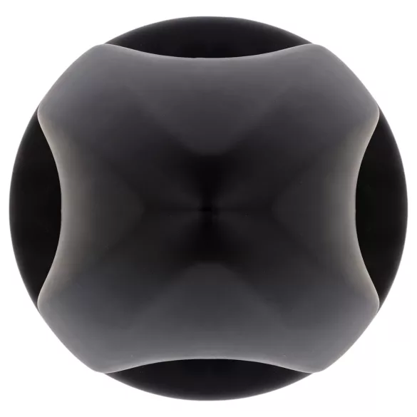 BUTTR Huge Explosive II - obří anální kolík (černý) - 29 cm