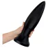 BUTTR Huge Explosive II - obří anální kolík (černý) - 29 cm