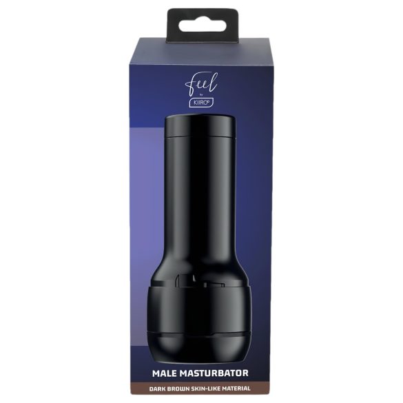 Kiiroo - masturbátor vagína - realistická tmavě hnědá