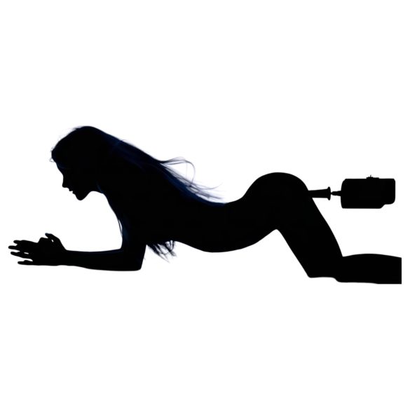 Kiiroo - realistický vakuový dildo - 19 cm - černý