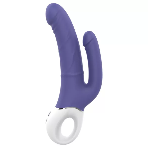 Dreamtoys Essentials - dvojitý vibrátor (fialový)