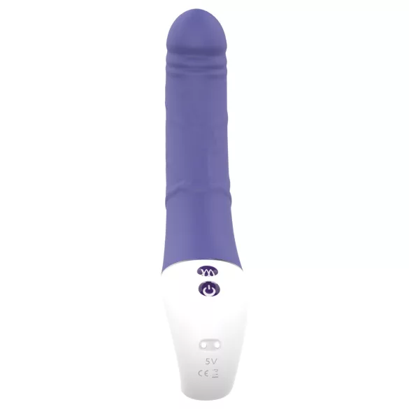 Dreamtoys Essentials - dvojitý vibrátor (fialový)