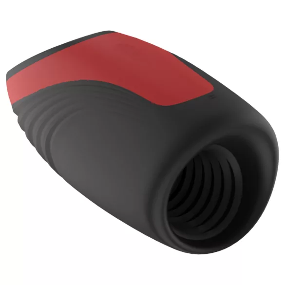Dreamtoys Essentials - s sací a vibrační masturbátor (černý)