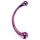 Dreamtoys – skleněné masážní dildo (metalické provedení)