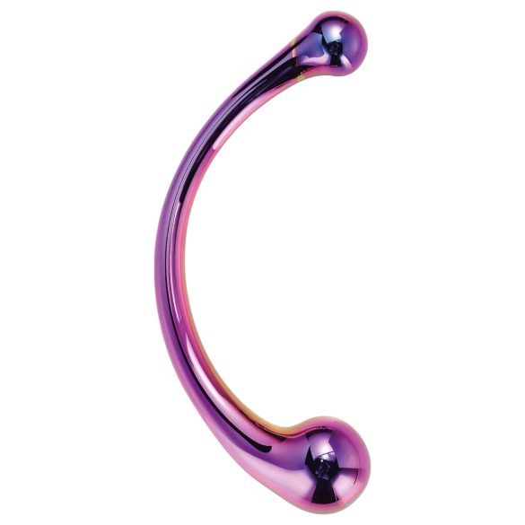 Dreamtoys – skleněné masážní dildo (metalické provedení)