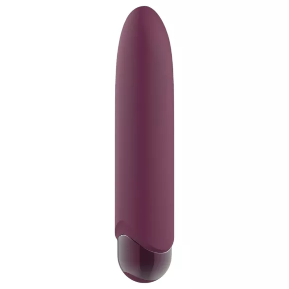 Glam - mini vibrátor na dálkové ovládání - vodotěsný - fialová