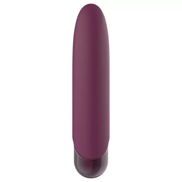 Glam - mini vibrátor na dálkové ovládání - vodotěsný - fialová