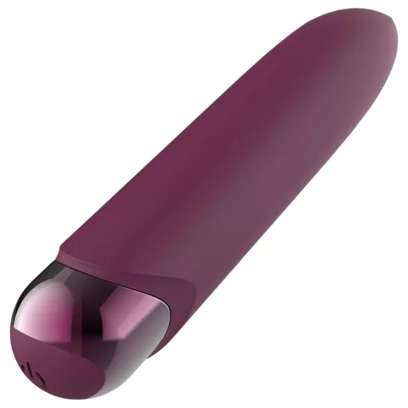 Glam - mini vibrátor na dálkové ovládání - vodotěsný - fialová