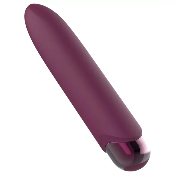 Glam - mini vibrátor na dálkové ovládání - vodotěsný - fialová