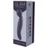 Glam - oboustranný wand vibrátor (tmavě šedý)