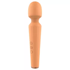 Glam - masážní vibrátor na akumulátor - oranžový