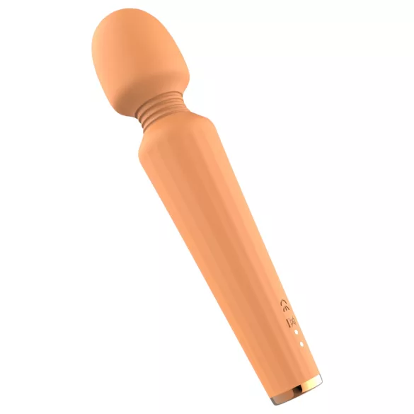 Glam - masážní vibrátor na akumulátor - oranžový