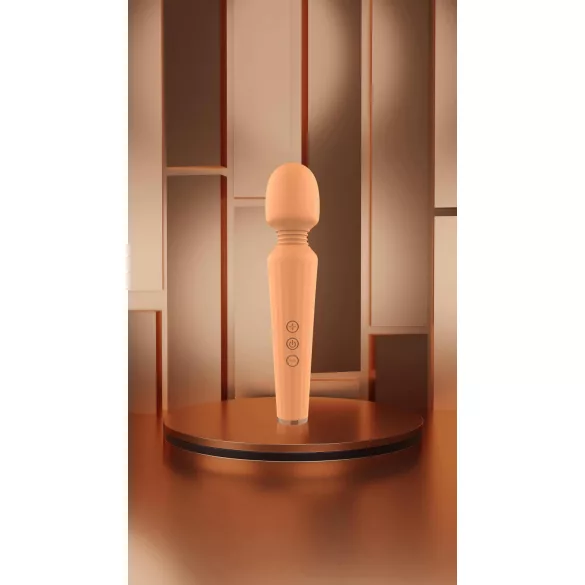 Glam - masážní vibrátor na akumulátor - oranžový