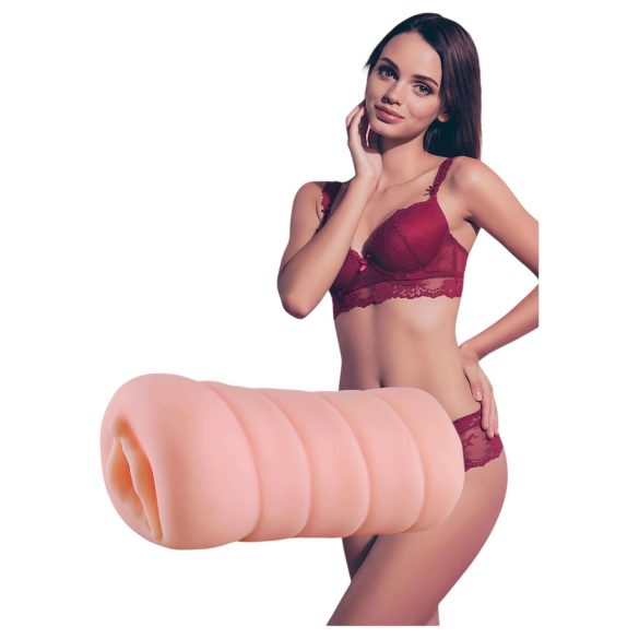 Dívka odvedle Megan - realistická umělá vagína (přírodní)