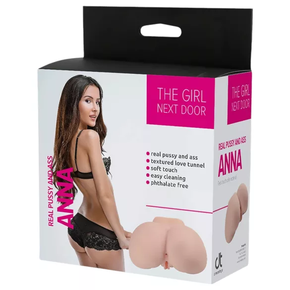 The Girl Next Door Anna - realistický masturbátor torzo - přírodní