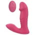 Dreamtoys - nositelný vibrační stimulátor s dálkovým ovládáním - růžový