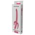 Dreamtoys Kdekoli Potěšení Vibe - dobíjecí, 4-ramenný vibrátor (růžový)