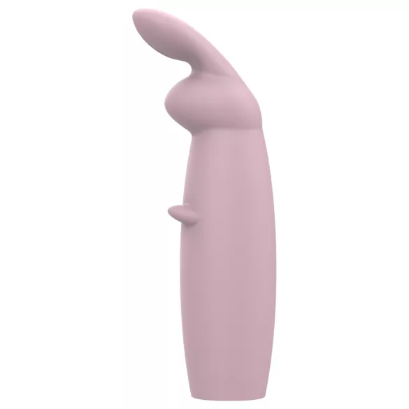 Nude Hazel - vibrátor na klitoris s králíčkem - akumulátorový - fialový