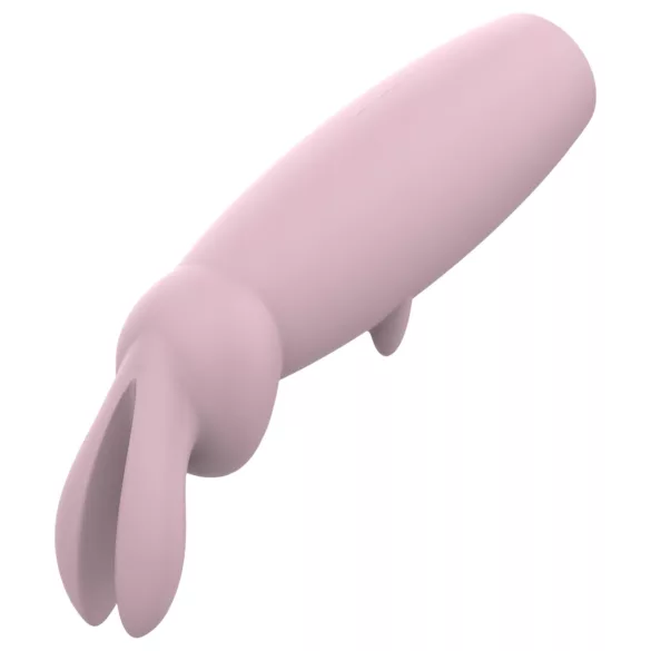 Nude Hazel - vibrátor na klitoris s králíčkem - akumulátorový - fialový