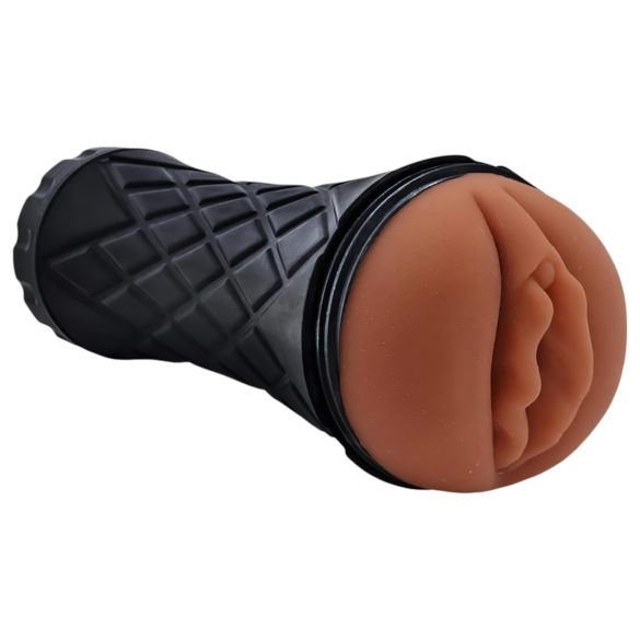 The Girl Next Door Marly - realistická umělá vagína v pouzdře - hnědá