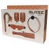 Blaze Elite - 5dílná BDSM sada (koňak)