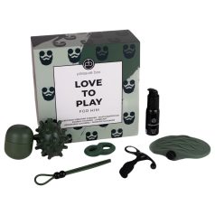 Pleasure Box Love to Play - masturbátor set - 6 dílů