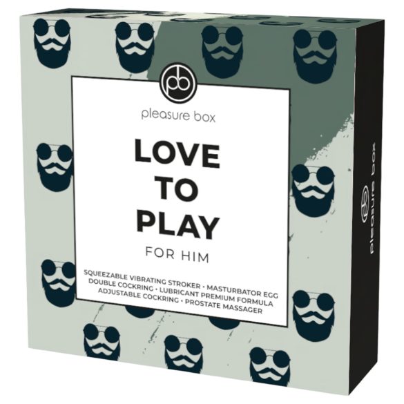 Pleasure Box Love to Play - masturbační sada - 6 dílná