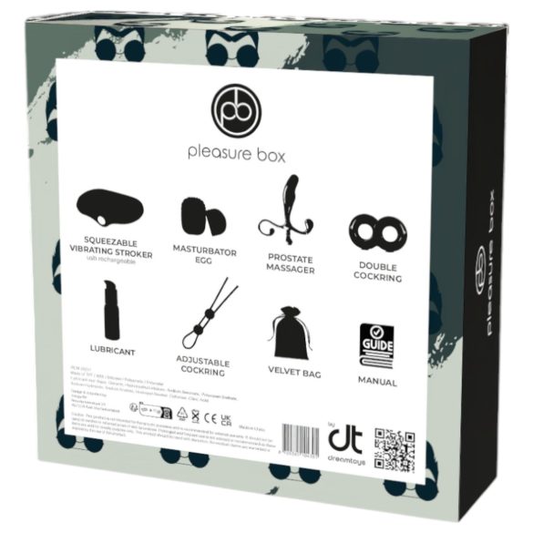 Pleasure Box Love to Play - masturbační sada - 6 dílná