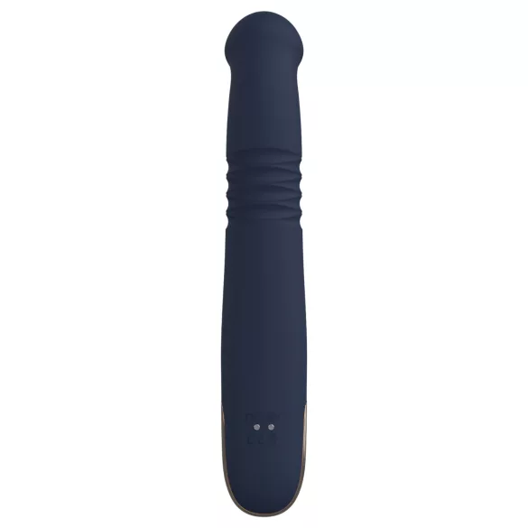 Dreamtoys Goddess Collection - tlačný vibrátor (tmavě modrý)