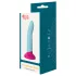 Dreamtoys Love Signal - dvoubarevné silikonové dildo malé (modré)