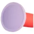Dreamtoys Love Signal - dvoubarevné silikonové dildo střední (červené)