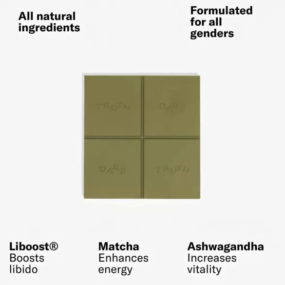 The Oh Collective Date Night Matcha - matcha-jahodová čokoláda pro páry (50 g)