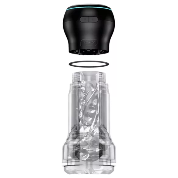 Kiiroo Feel Pocket & PowerBlow - interaktivní masturbátor (průhledný)