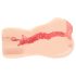 Kokos - masturbátor umělá vagína - dvojitá vrstva - tělová barva
