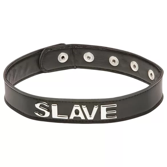 X-Play Slave - obojek pro submisiva - černý