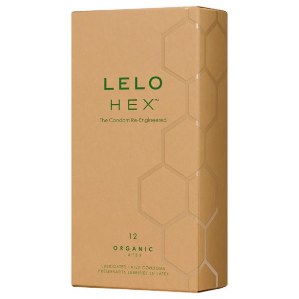 LELO Hex Organic - kondom na posílení potence - 12 ks
