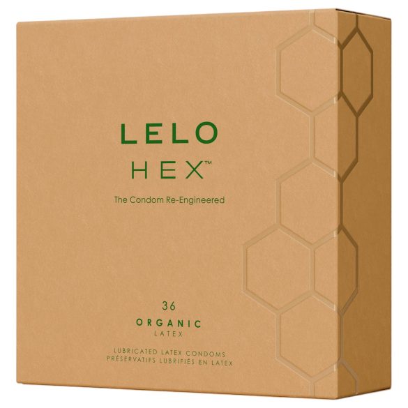 LELO Hex Organic - kondomy pro potenci (36 ks)