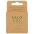 LELO Hex Organic - kondomy pro zvýšení potence - 3 ks