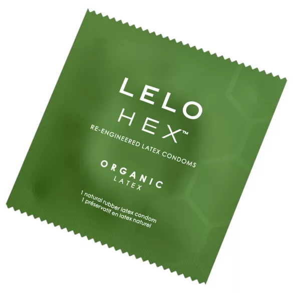 LELO Hex Organic - kondomy pro zvýšení potence - 3 ks