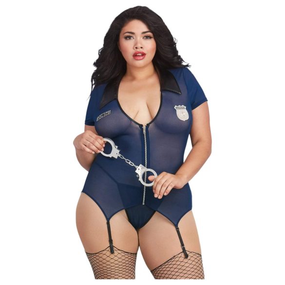 Dreamgirls Plus Size - policistka (modrý kostým)